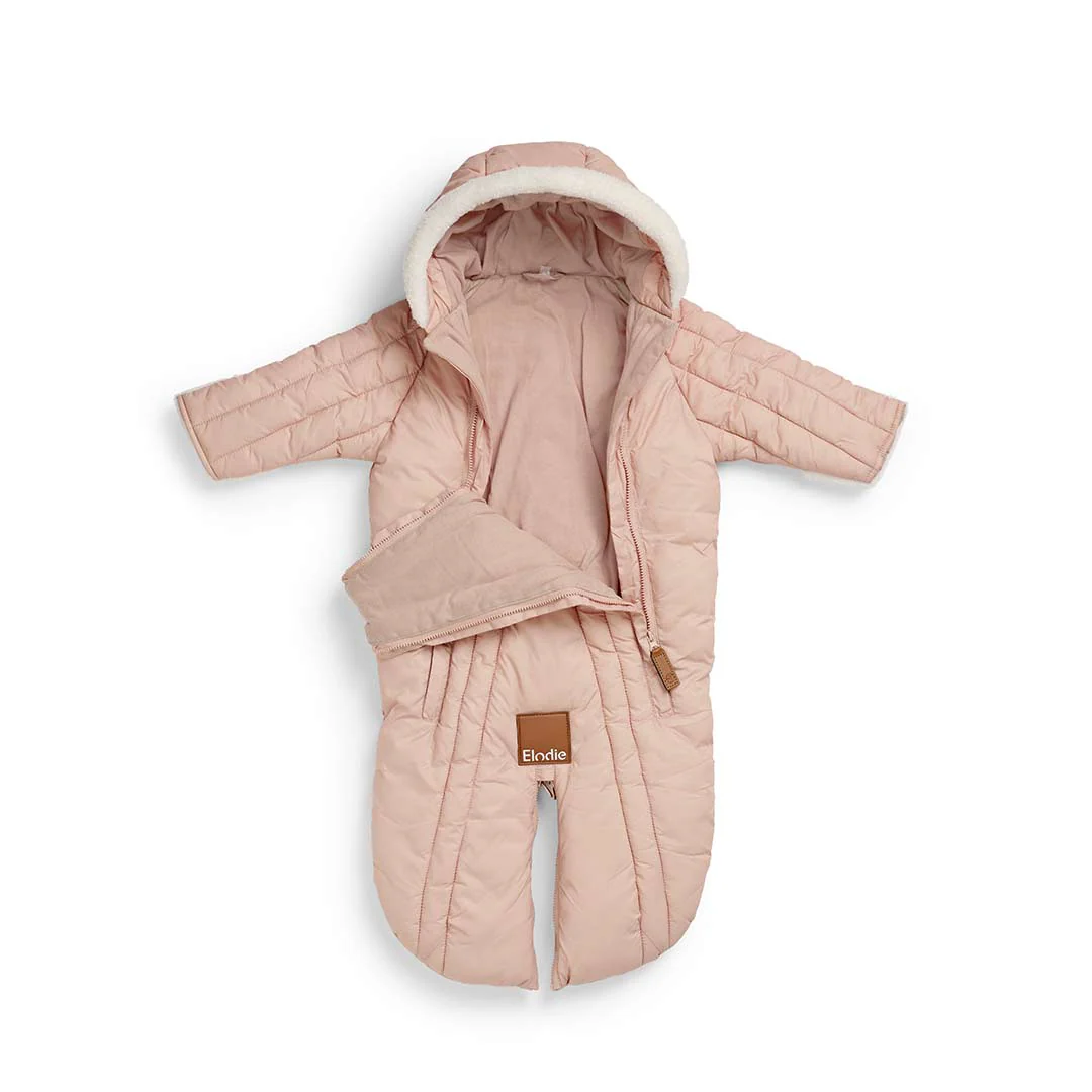 Elodie Details Baby Overall Pramsuit - Blushing Pink - Image 4
