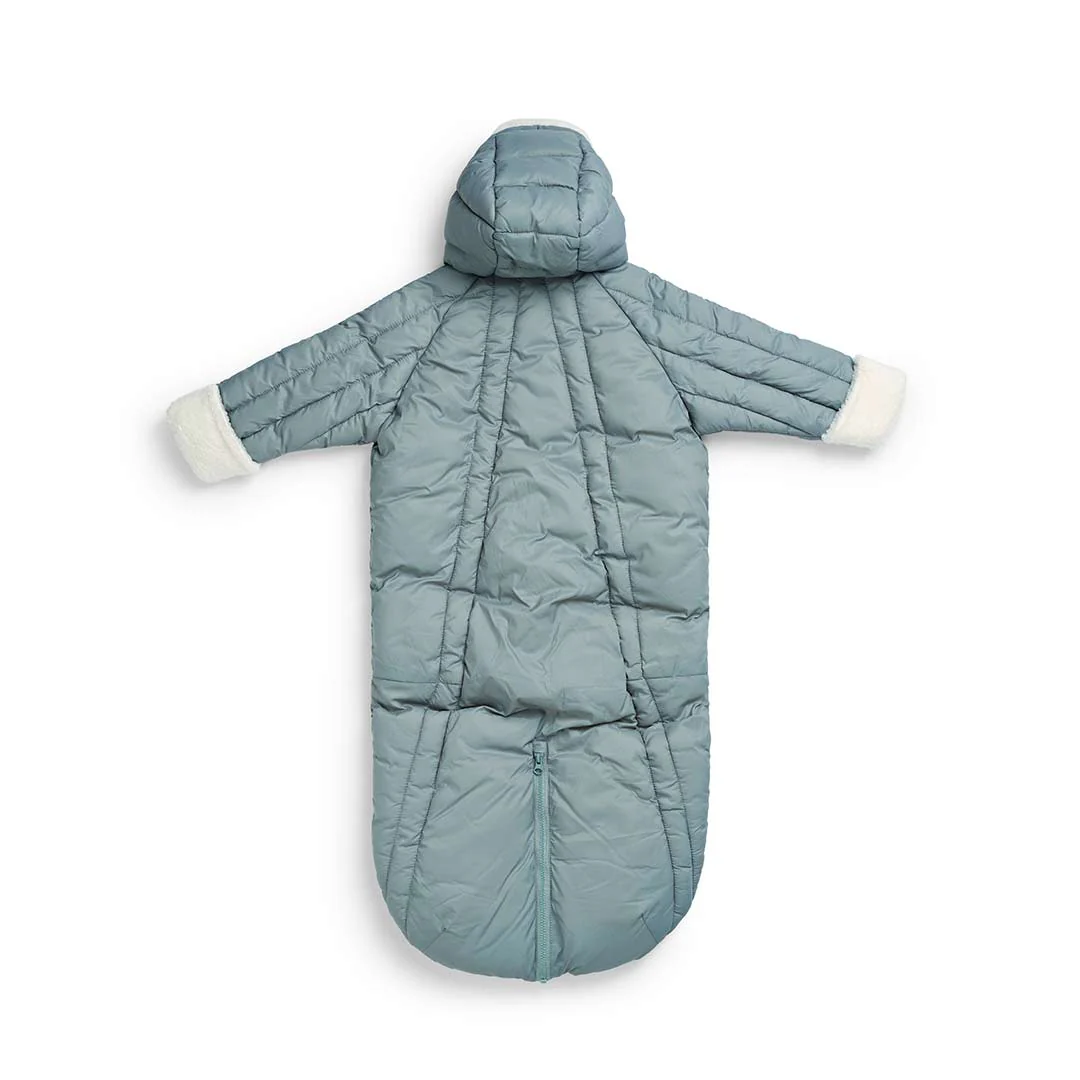 Elodie Details Baby Overall Pramsuit - Pebble Green - Image 3