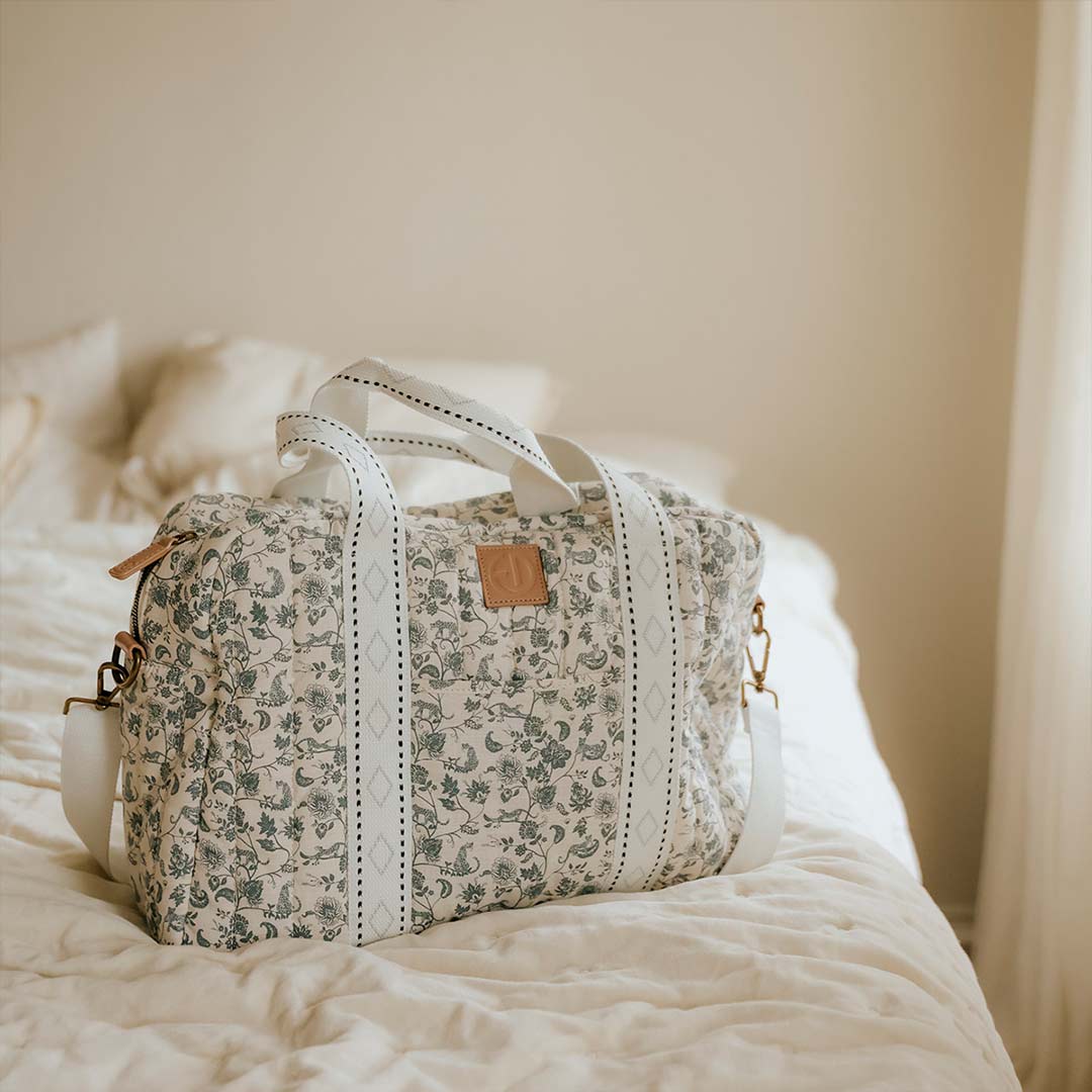 Elodie Details Changing Bag - Garden Leo Toile - Image 4