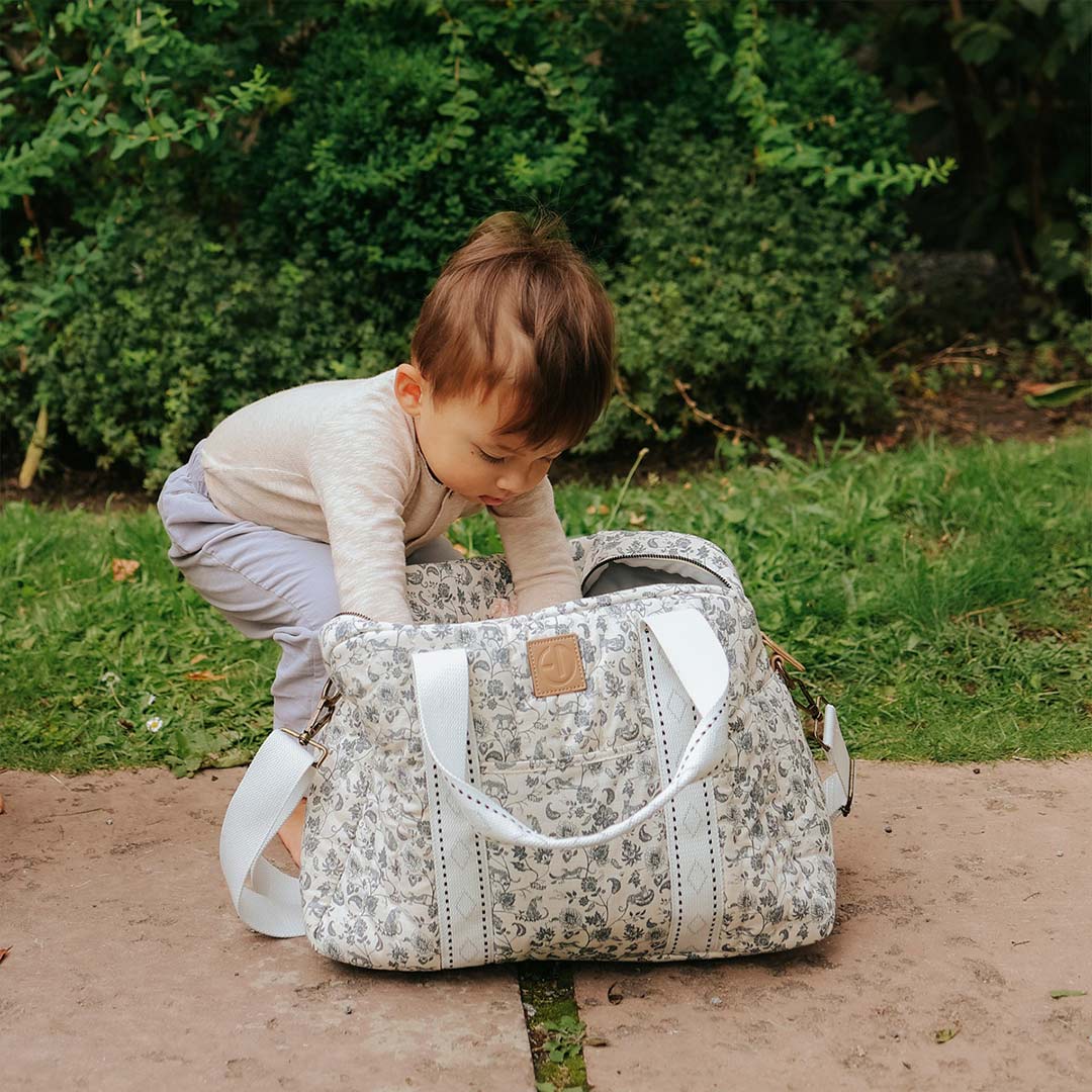 Elodie Details Changing Bag - Garden Leo Toile - Image 5