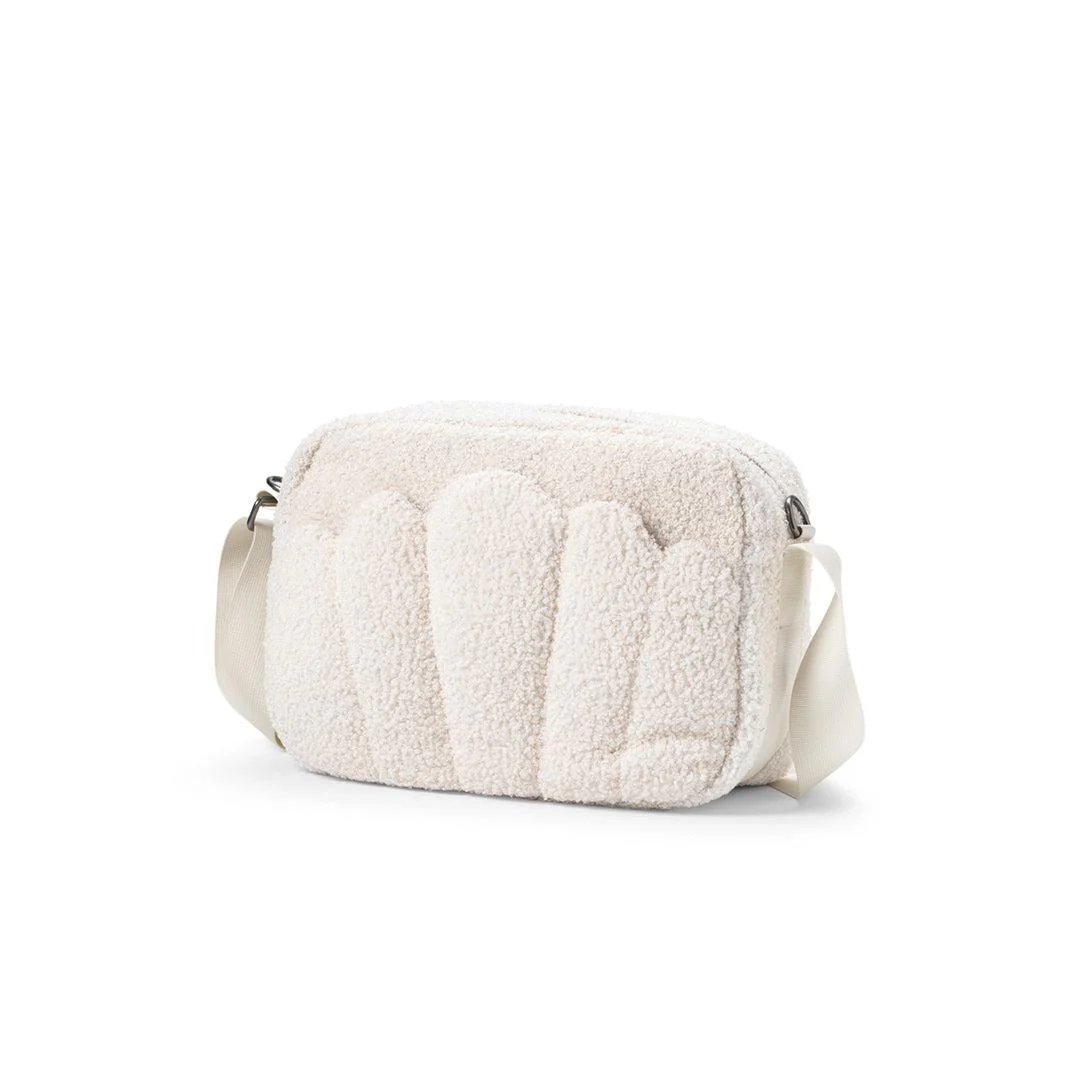 Elodie Details Changing Bag - White Bouclé - Image 4