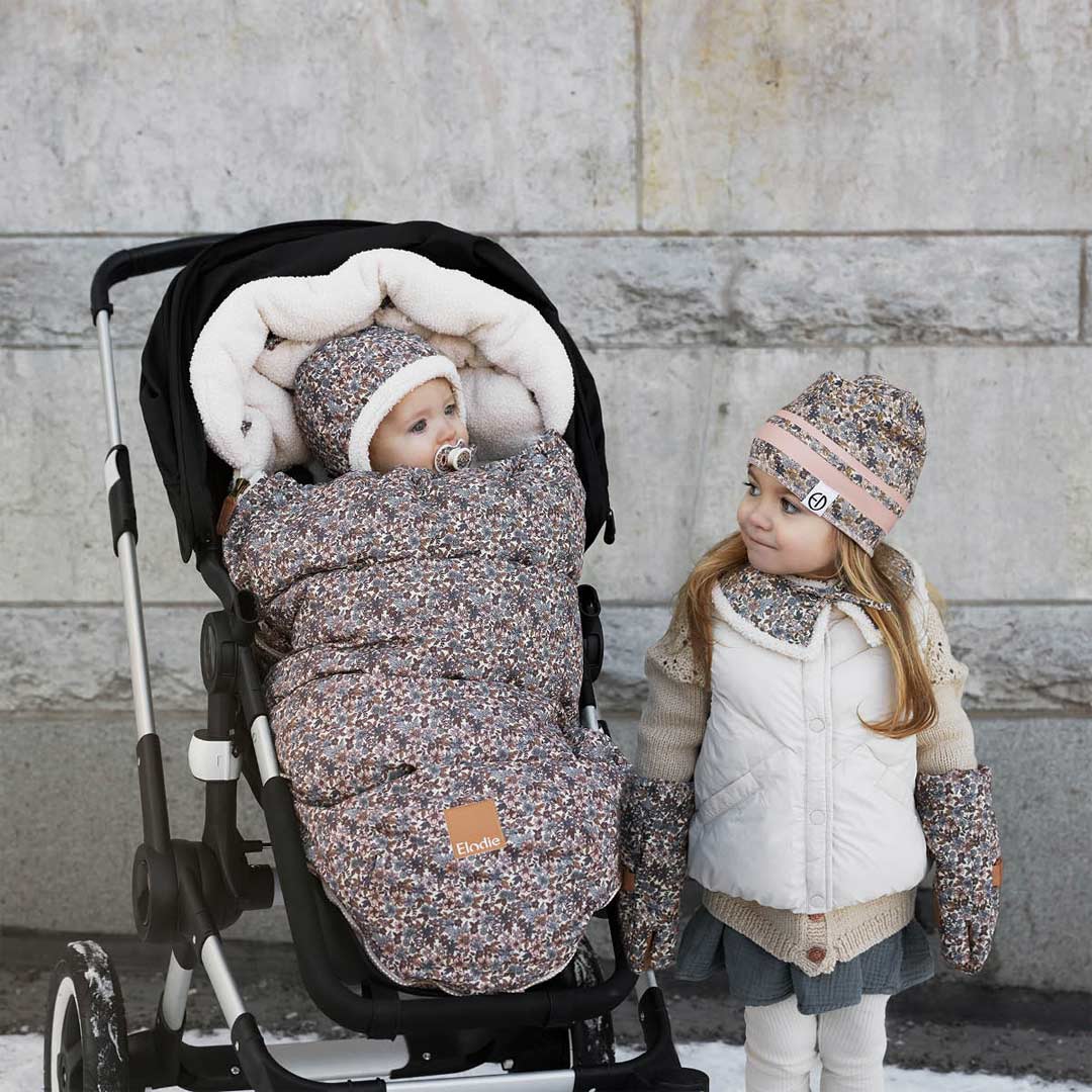 Elodie Details Footmuff - Blue Garden - Image 3