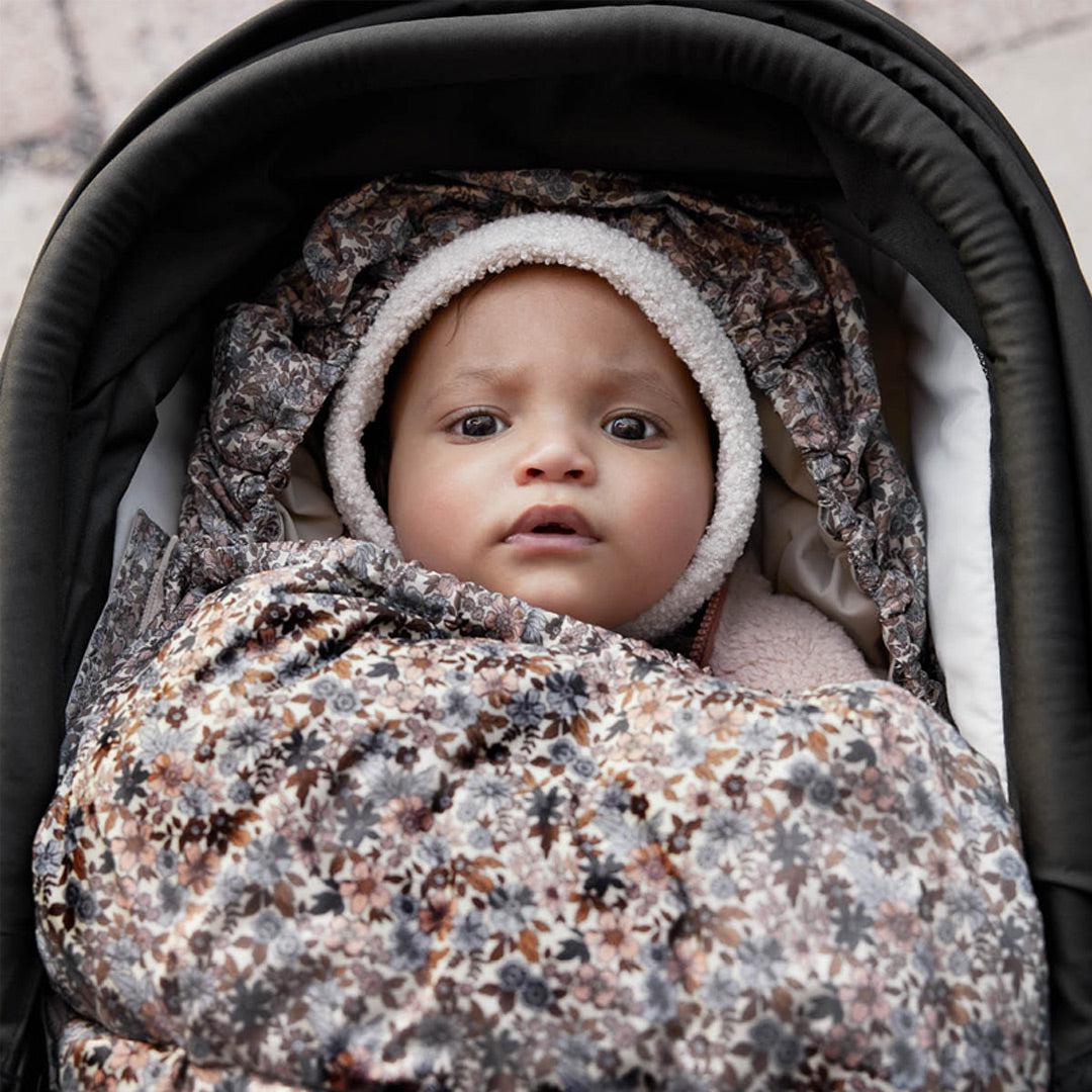 Elodie Details Light Down Footmuff  - Blue Garden - Image 2
