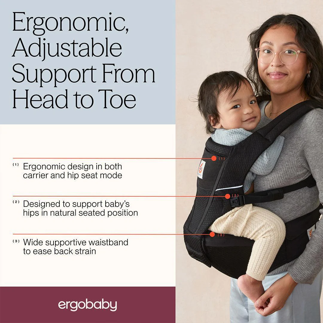 Ergobaby Alta Hip Seat - Onyx Black - Image 3
