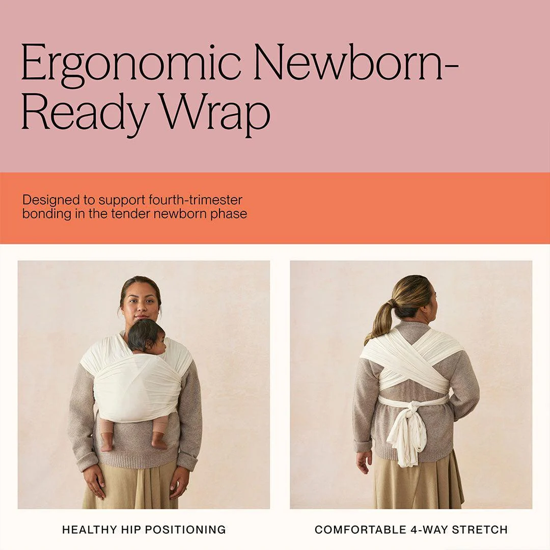 Ergobaby Aura Baby Wrap - Cream - Image 5