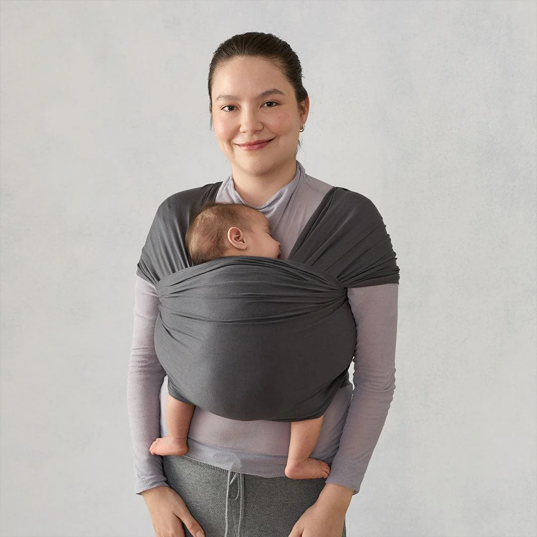 Ergobaby Aura Baby Wrap - Soft Black - Image 11
