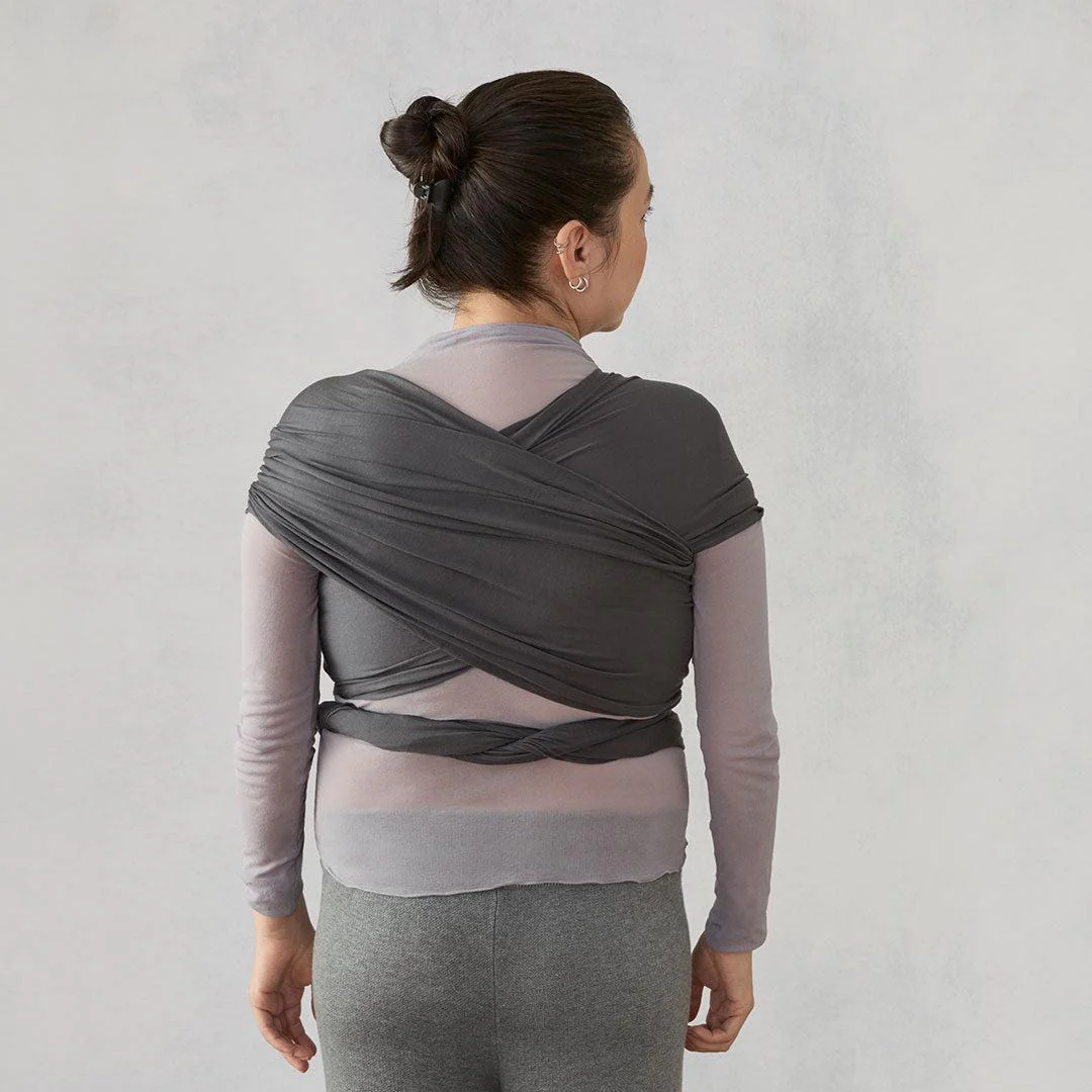 Ergobaby Aura Baby Wrap - Soft Black - Image 9