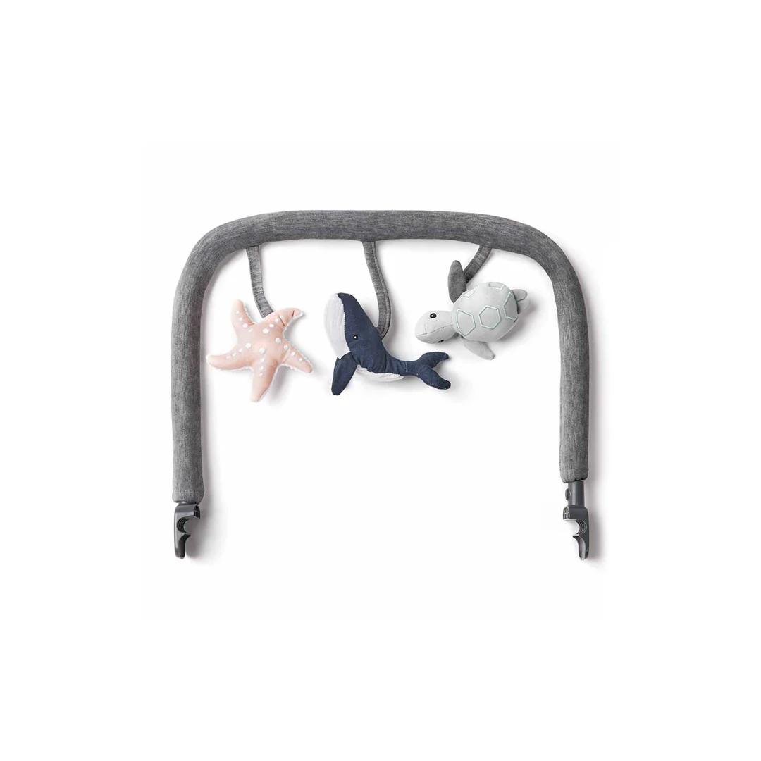 Ergobaby Evolve Bouncer Toy Bar  - Charcoal Grey