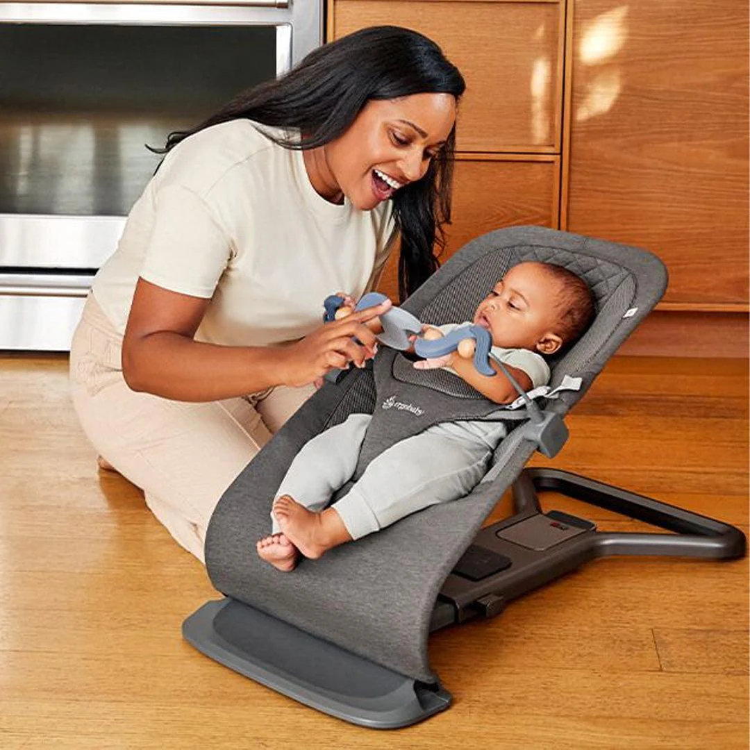 Ergobaby Evolve Bouncer Toy Bar - Serene Swirls - Image 2