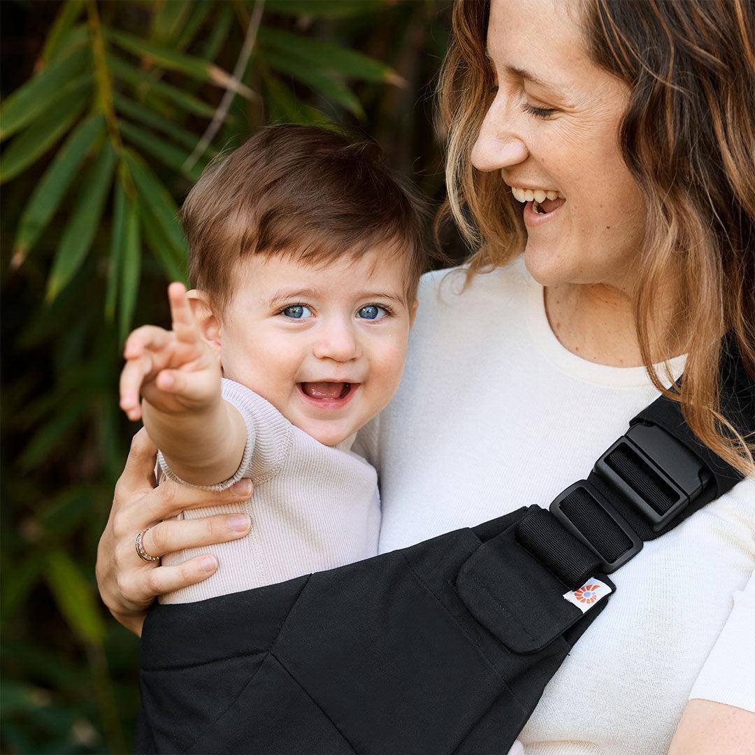 Ergobaby Upsie Sling Carrier - Onyx Black - Image 11