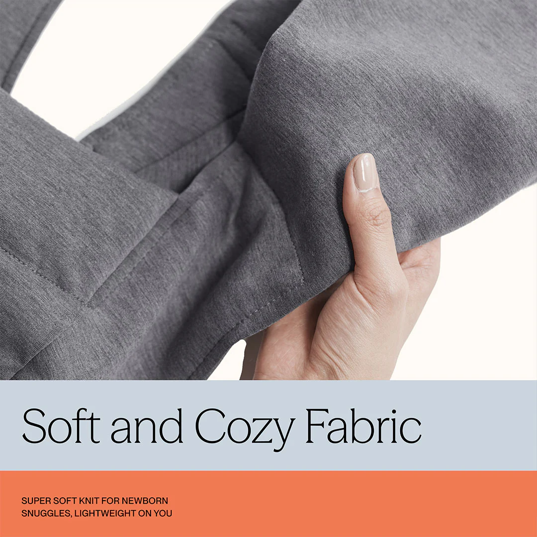 Ergobaby Embrace Newborn Carrier - Heather Grey - Image 6