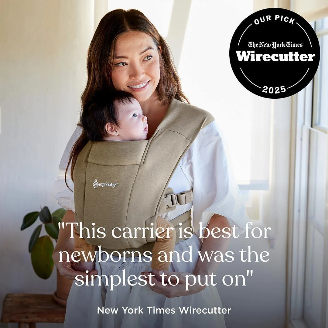 Ergobaby Embrace Soft Air Mesh Newborn Carrier - Soft Grey - Image 13