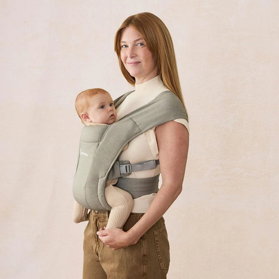 Ergobaby Embrace Newborn Carrier - Soft Olive - Image 11