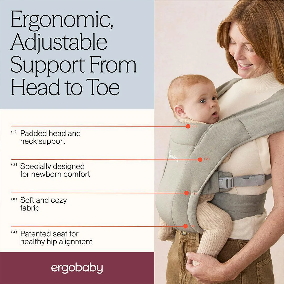 Ergobaby Embrace Newborn Carrier - Soft Olive - Image 3