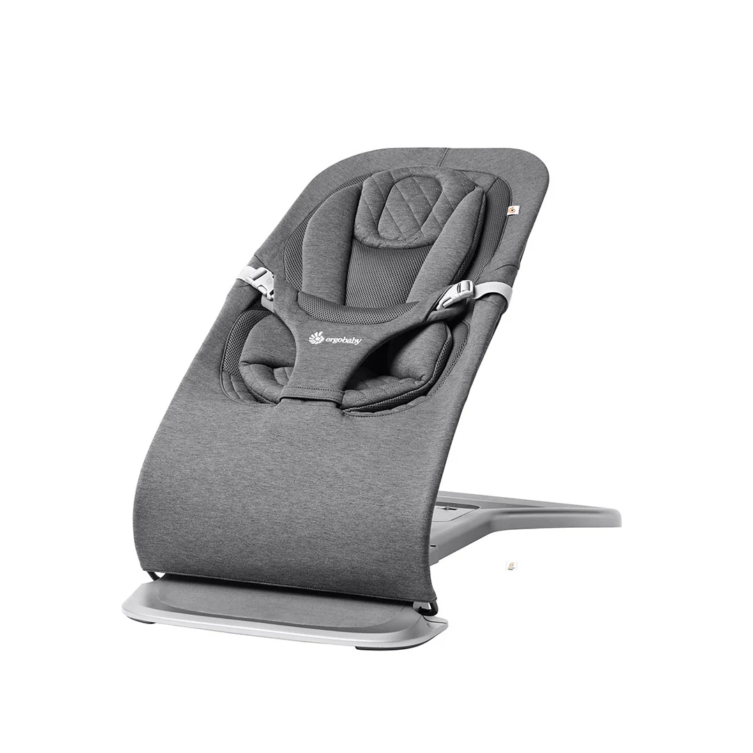 Ergobaby Evolve Baby Bouncer - Charcoal Grey