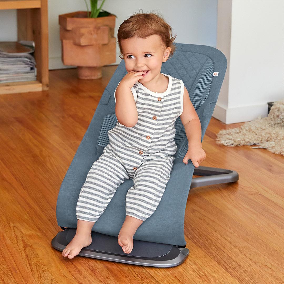 Ergobaby Evolve Baby Bouncer - Oxford Blue - Image 8