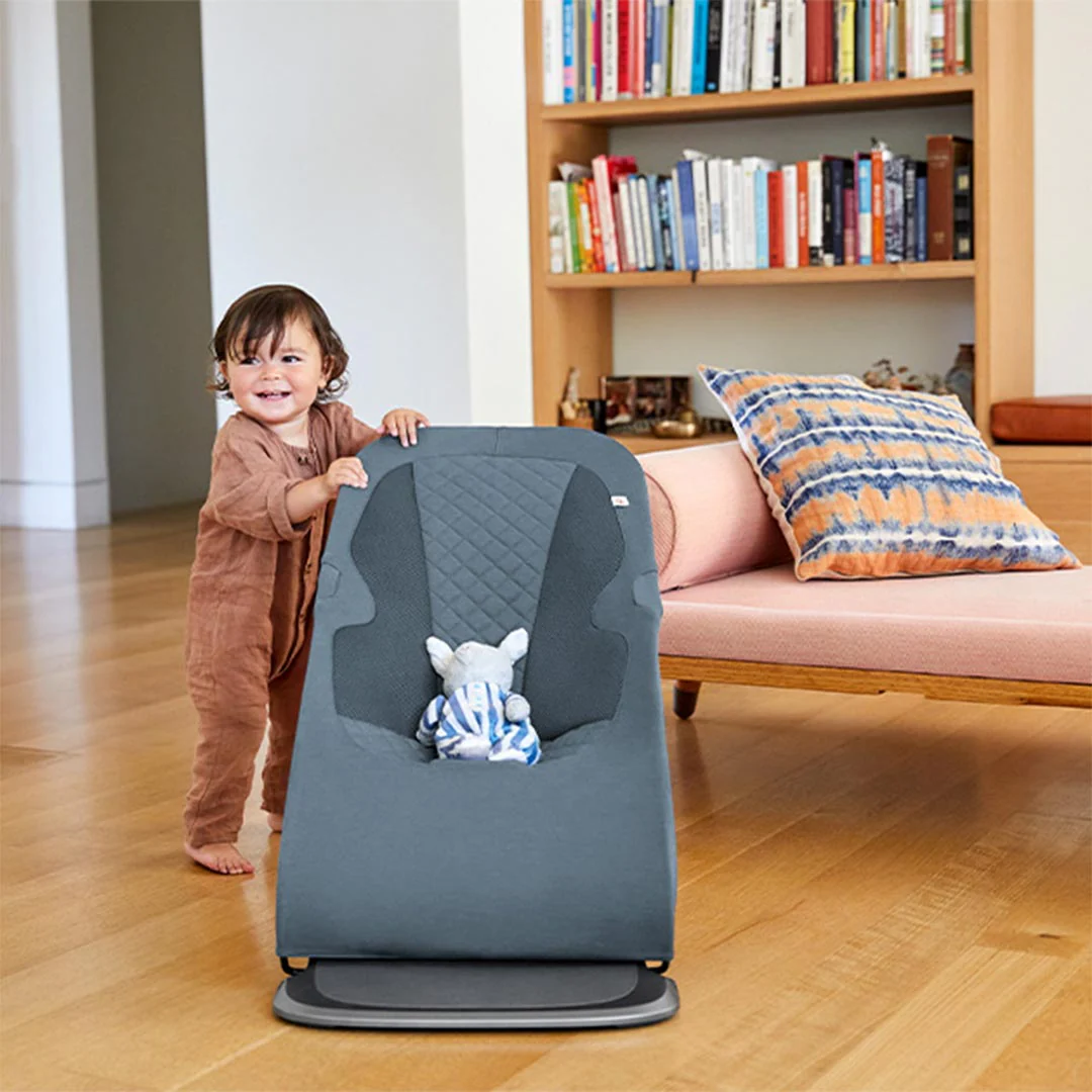 Ergobaby Evolve Baby Bouncer - Oxford Blue - Image 9