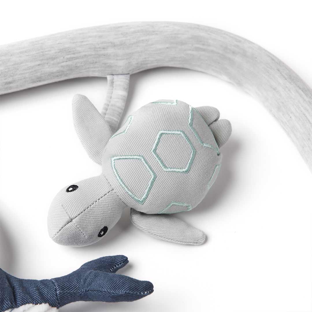 Ergobaby Evolve Baby Bouncer Toy Bar - Ocean Wonders - Grey - Image 4