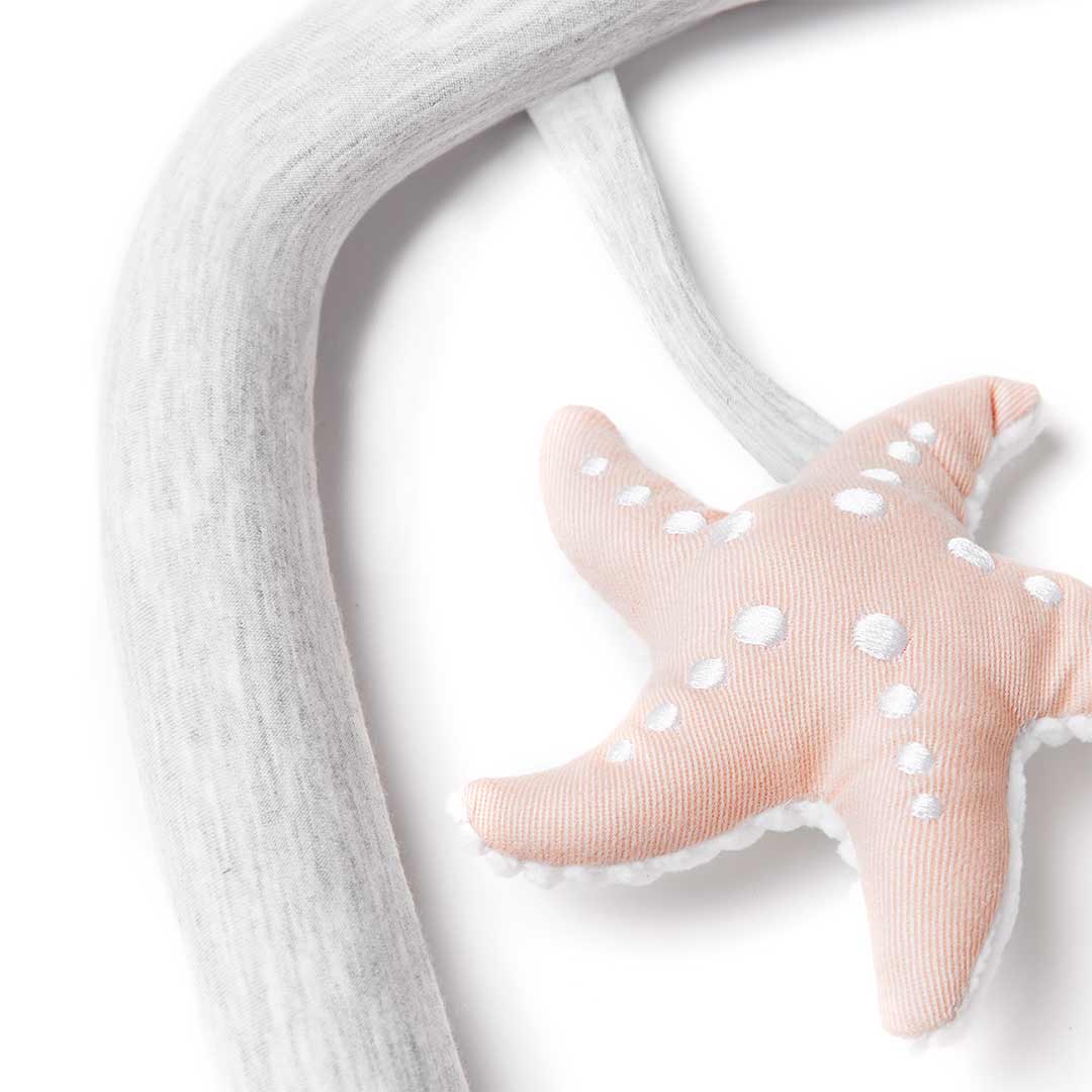 Ergobaby Evolve Baby Bouncer Toy Bar - Ocean Wonders - Grey - Image 6