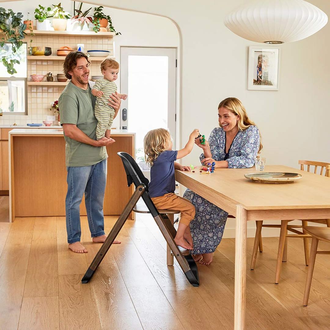 Ergobaby Evolve High Chair - Dark Wood - Image 3