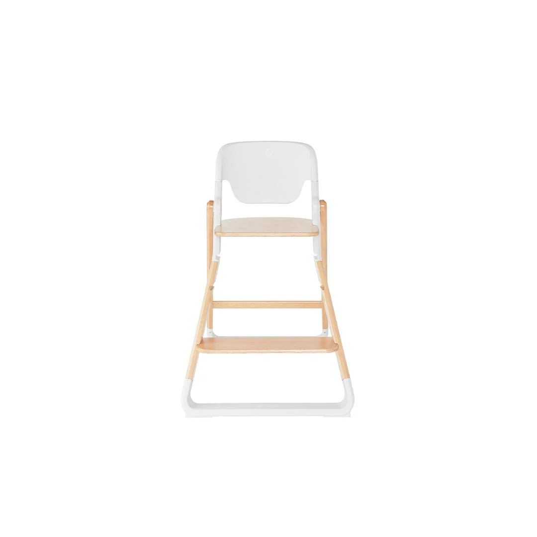 Ergobaby Evolve High Chair - Natural / White - Natural Wood - Image 5