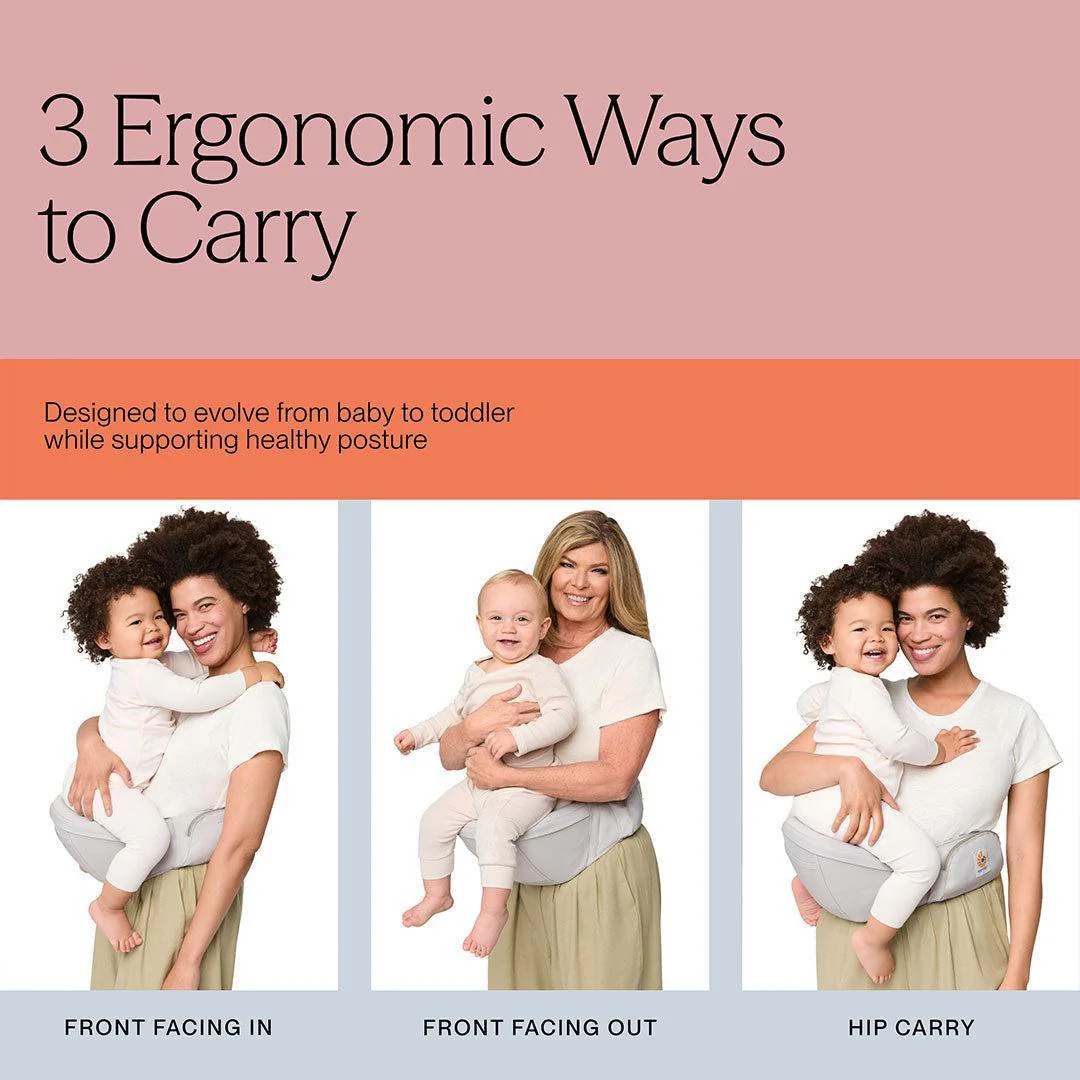 Ergobaby Lift Hip Seat - Onyx Black - Image 5
