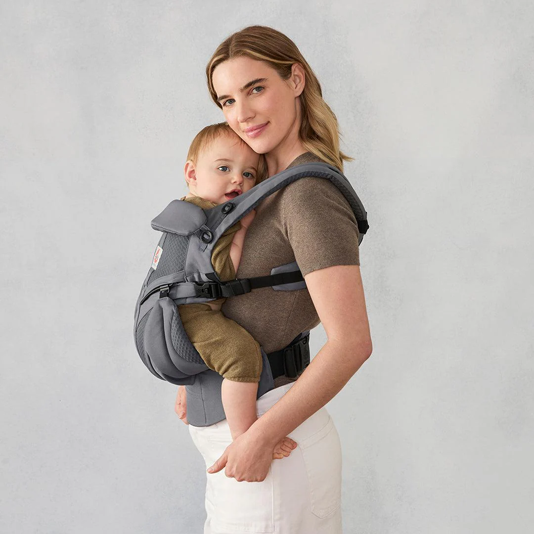 Ergobaby Omni Classic Mesh Baby Carrier - Charcoal Grey - Image 2