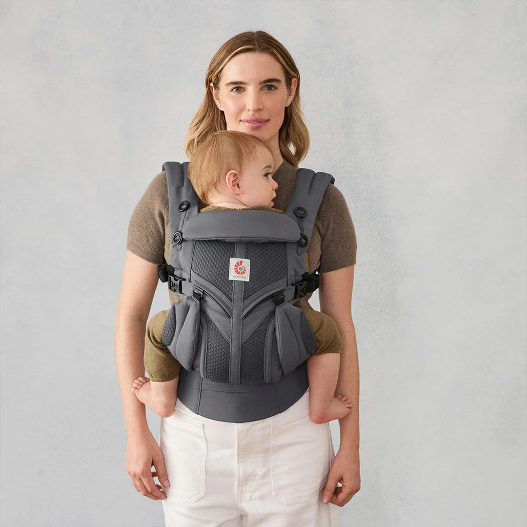 Ergobaby Omni Classic Mesh Baby Carrier - Charcoal Grey - Image 8