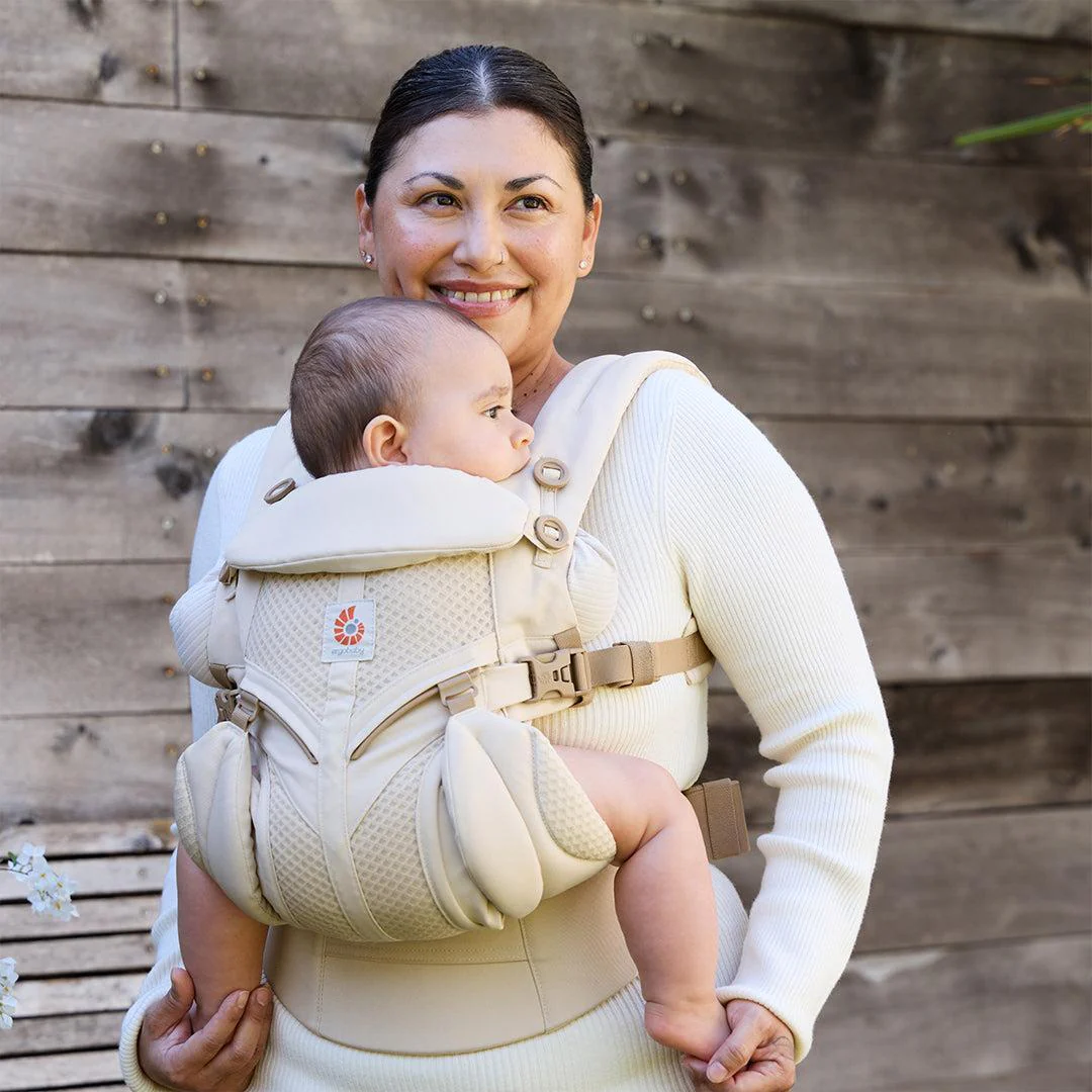 Ergobaby Omni Classic Mesh Baby Carrier - Natural Beige - Image 11