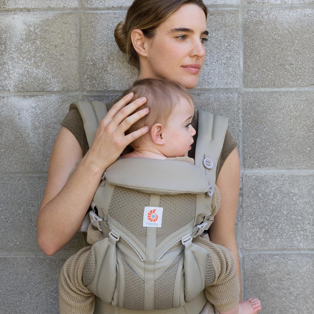 Ergobaby Omni Classic Mesh Baby Carrier - Soft Olive - Image 10