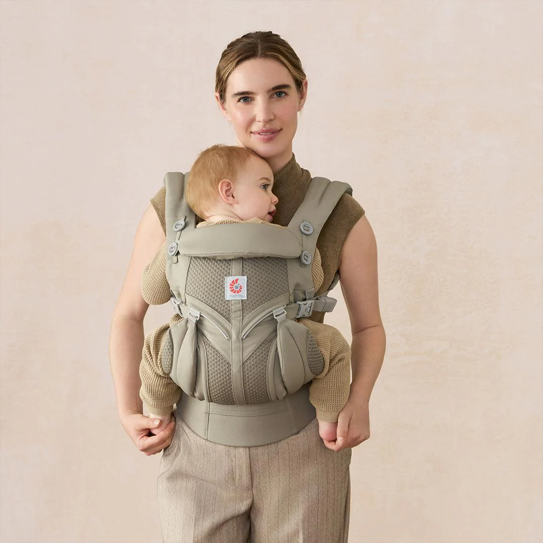 Ergobaby Omni Classic Mesh Baby Carrier - Soft Olive - Image 2
