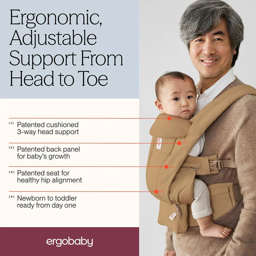 Ergobaby Omni Deluxe Cotton  - Camel - Image 3
