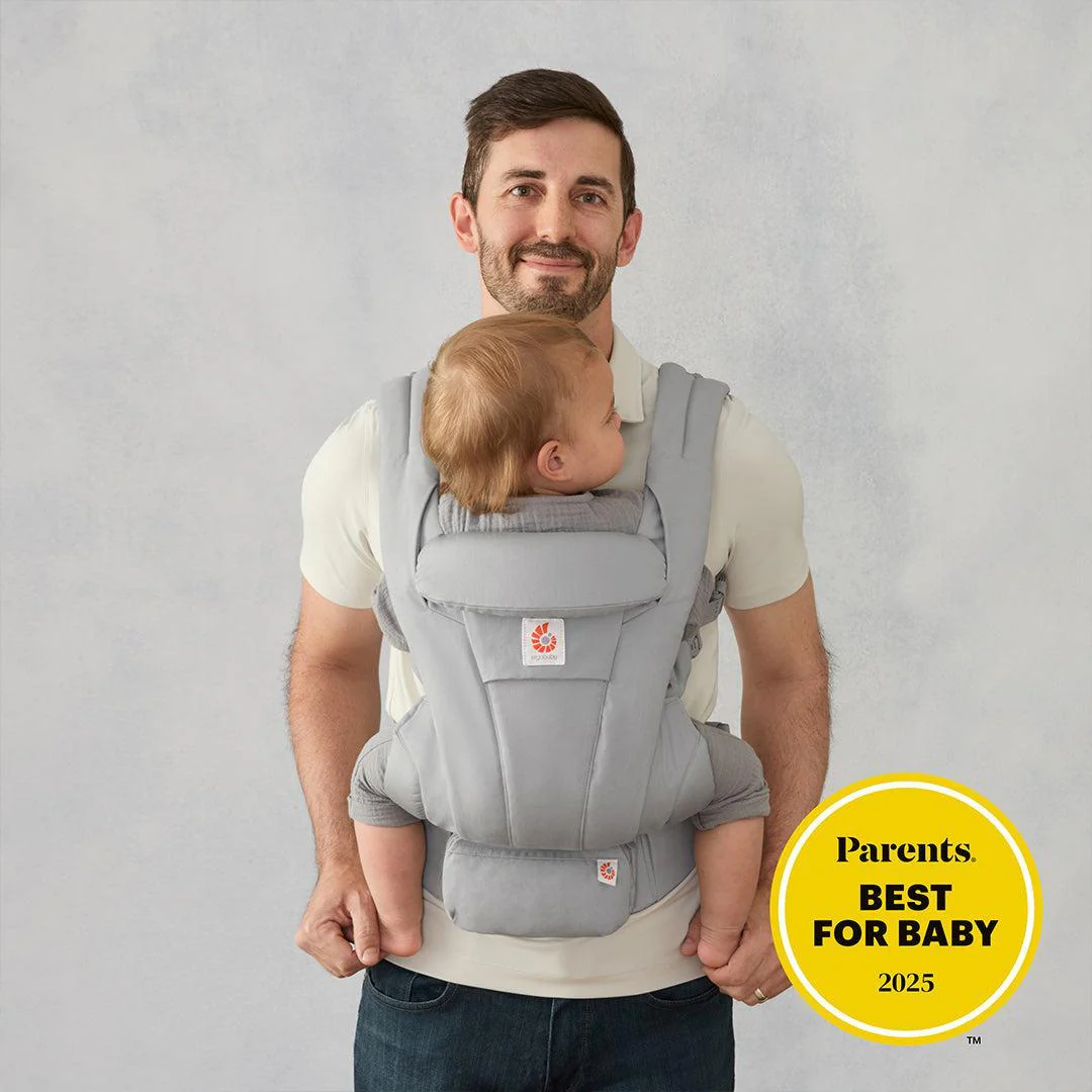 Ergobaby Omni Deluxe Cotton  - Pearl Grey - Image 2
