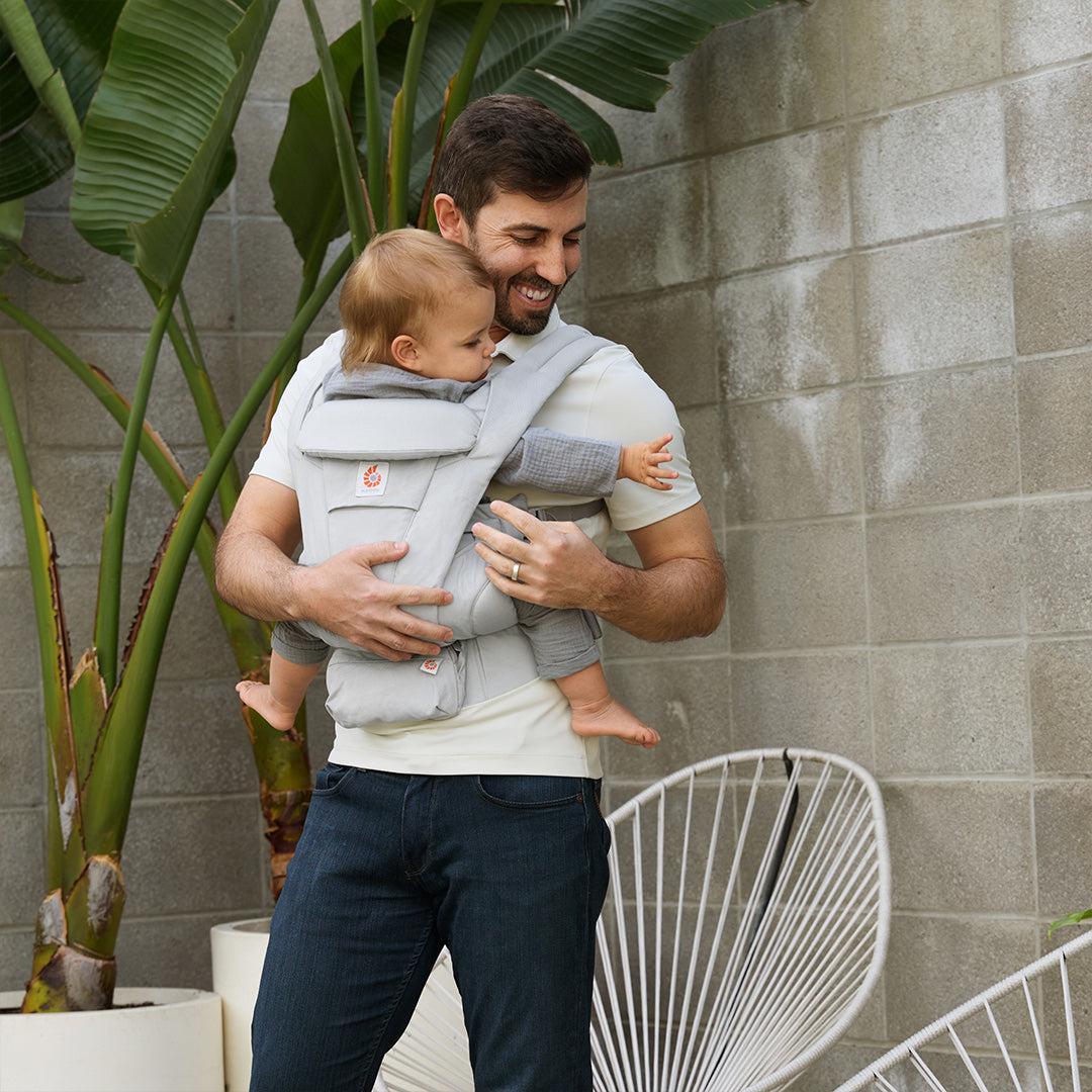 Ergobaby Omni Deluxe Cotton  - Pearl Grey - Image 8