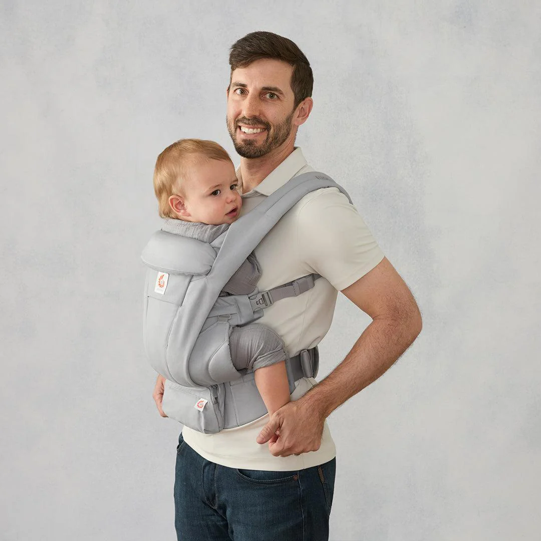 Ergobaby Omni Deluxe Cotton  - Pearl Grey - Image 9