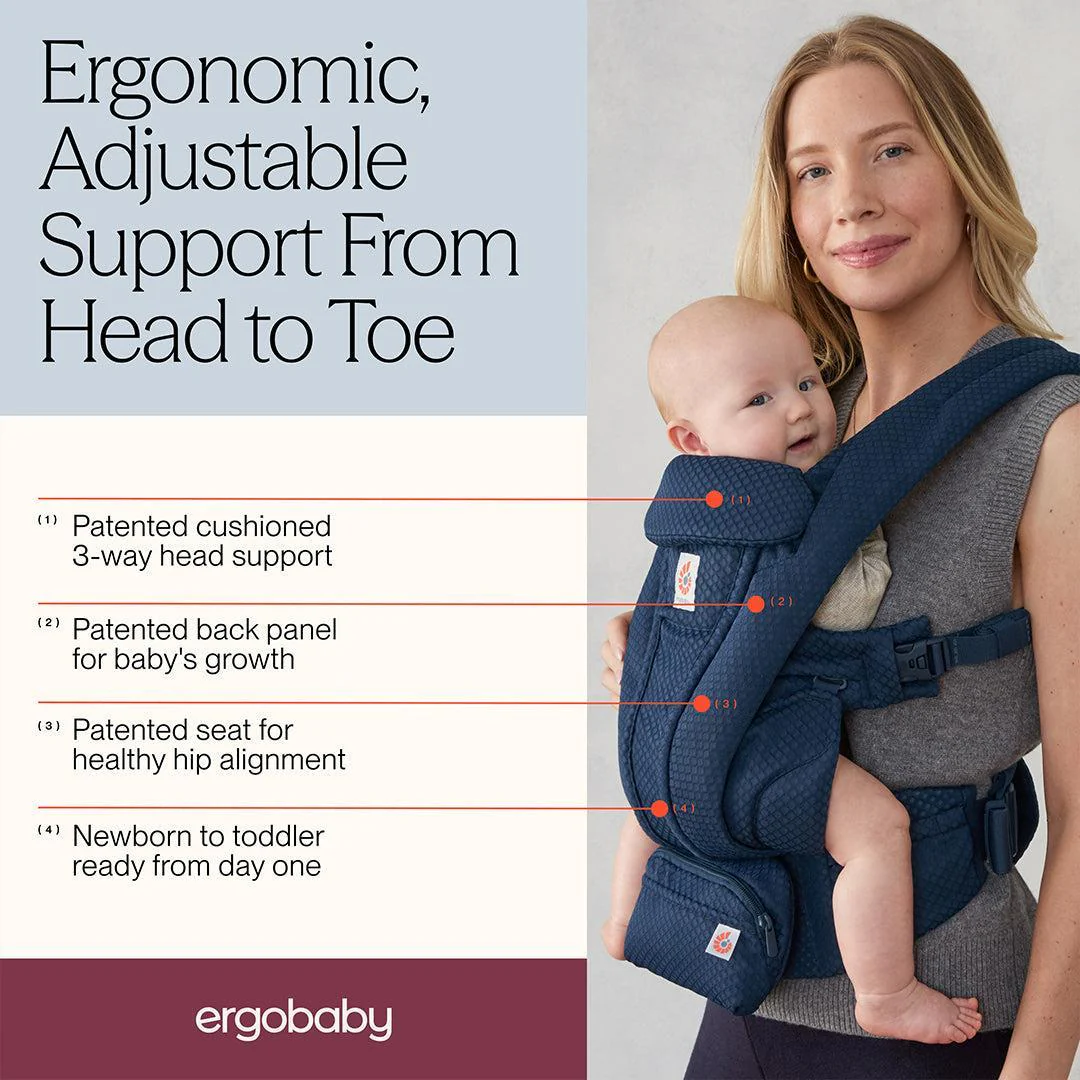 Ergobaby Omni Deluxe Mesh - Midnight Blue - Image 3