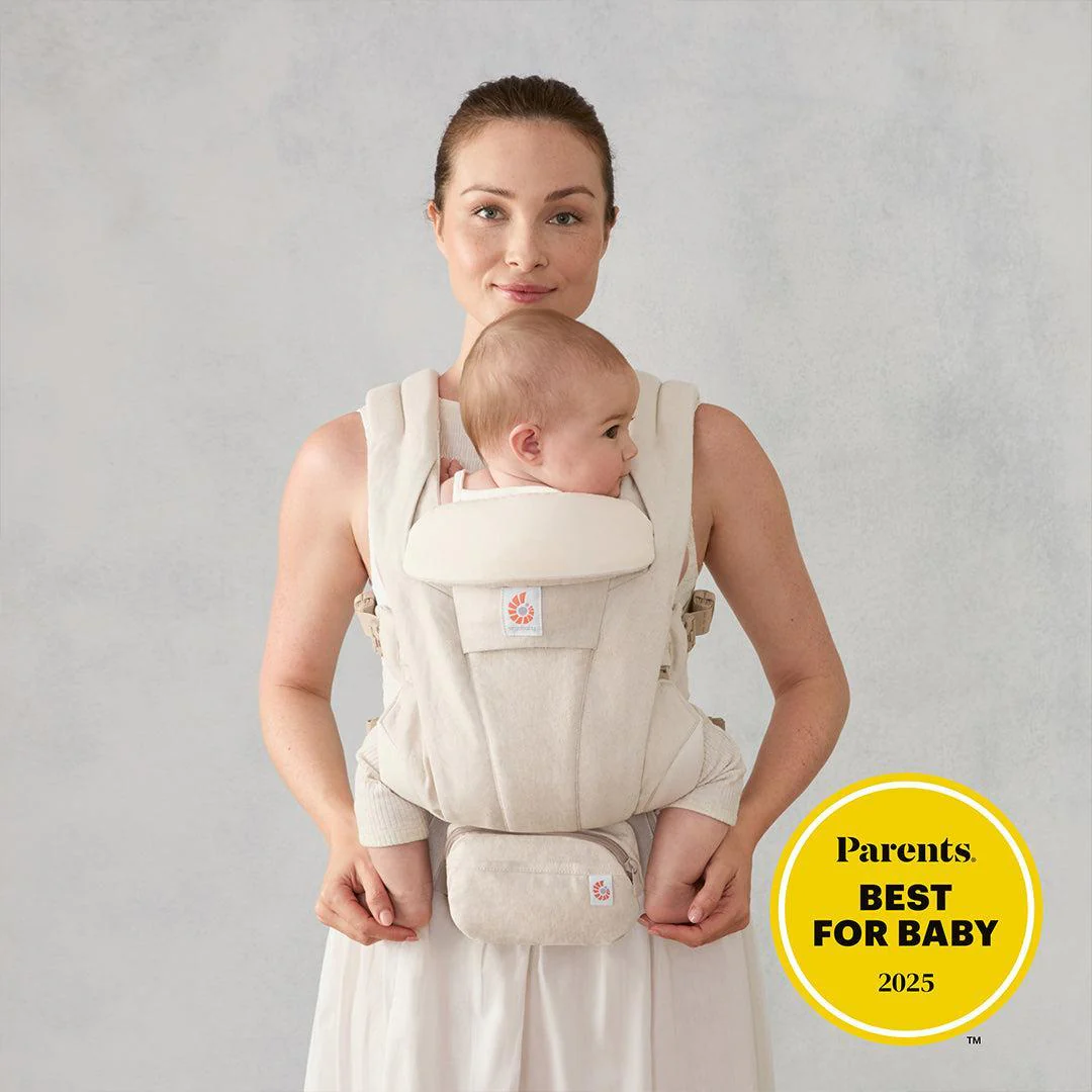 Ergobaby Omni Deluxe Baby Carrier - Natural Linen - Image 2
