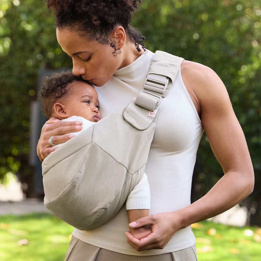 Ergobaby Upsie Sling Carrier - Soft Olive - Image 10