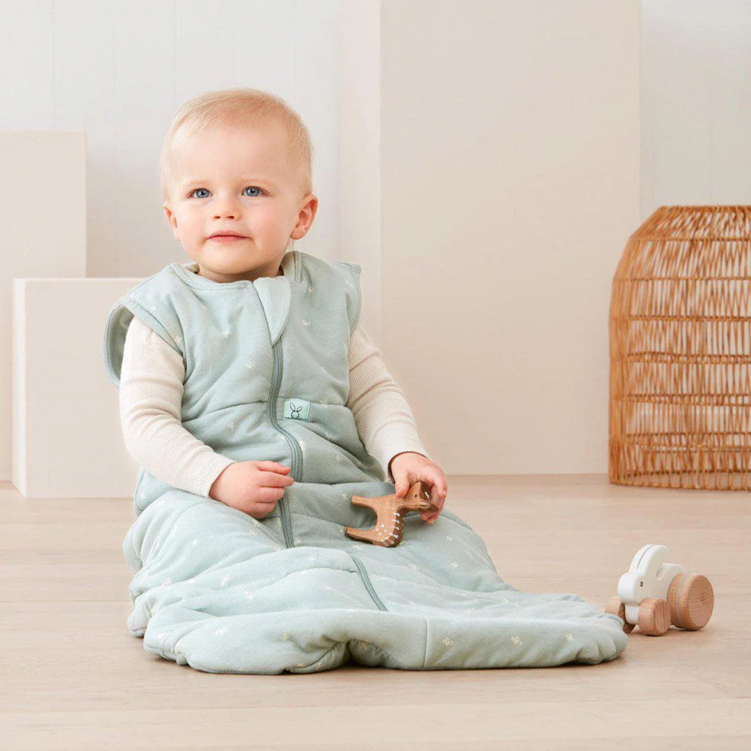 ergoPouch Organic Winter Sleeping Bag - Sage - 2.5 TOG - Image 3