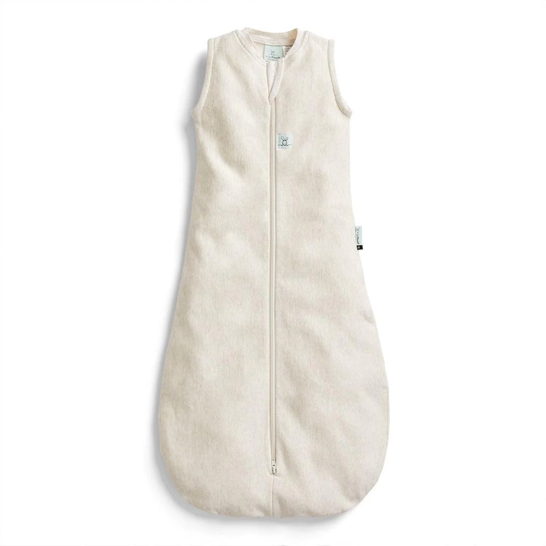 ergoPouch Organic All Year Sleeping Bag - 1 Tog - Oatmeal