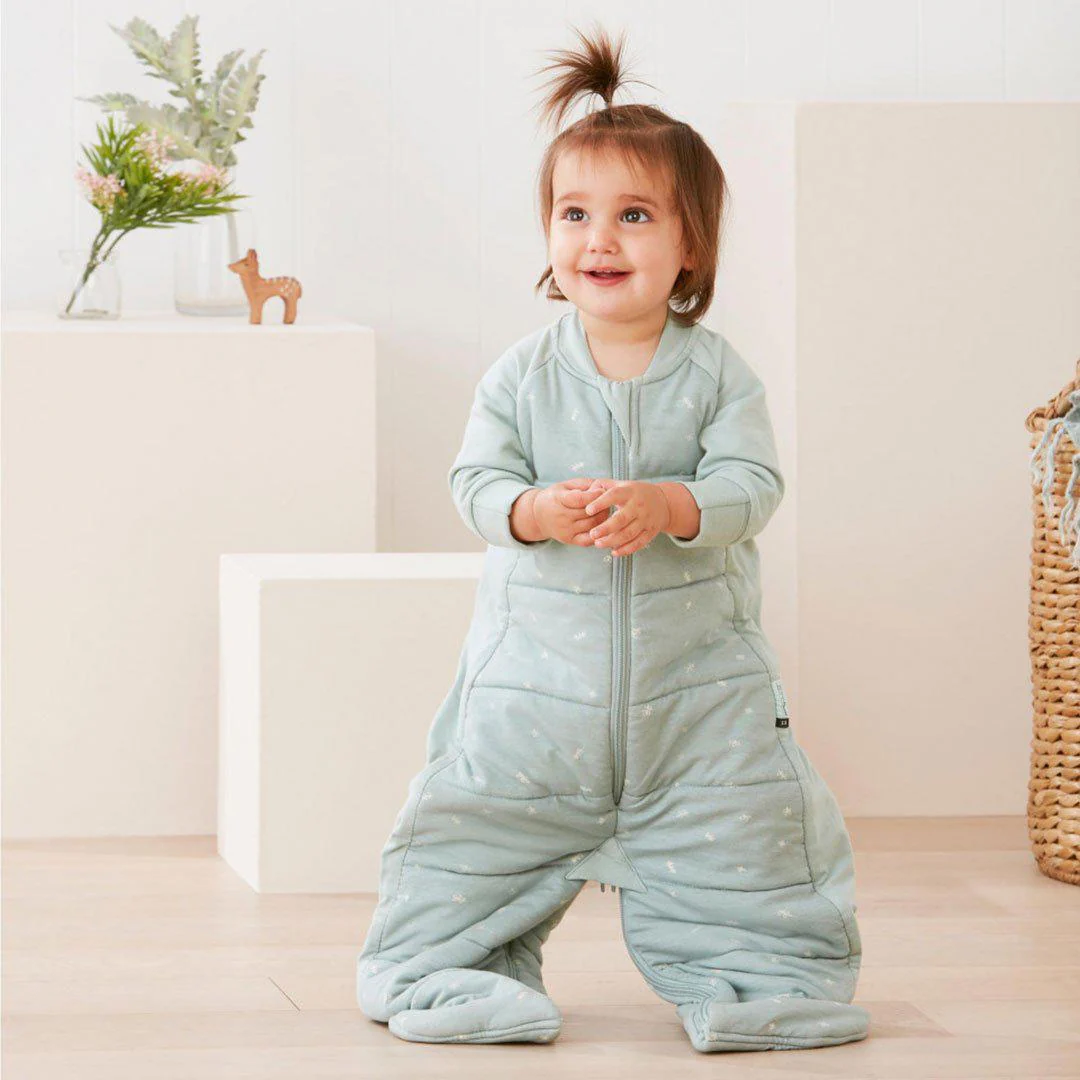 ergoPouch Organic Long Sleeved Sleepsuit Bag - Sage - TOG 3.5 - Image 8