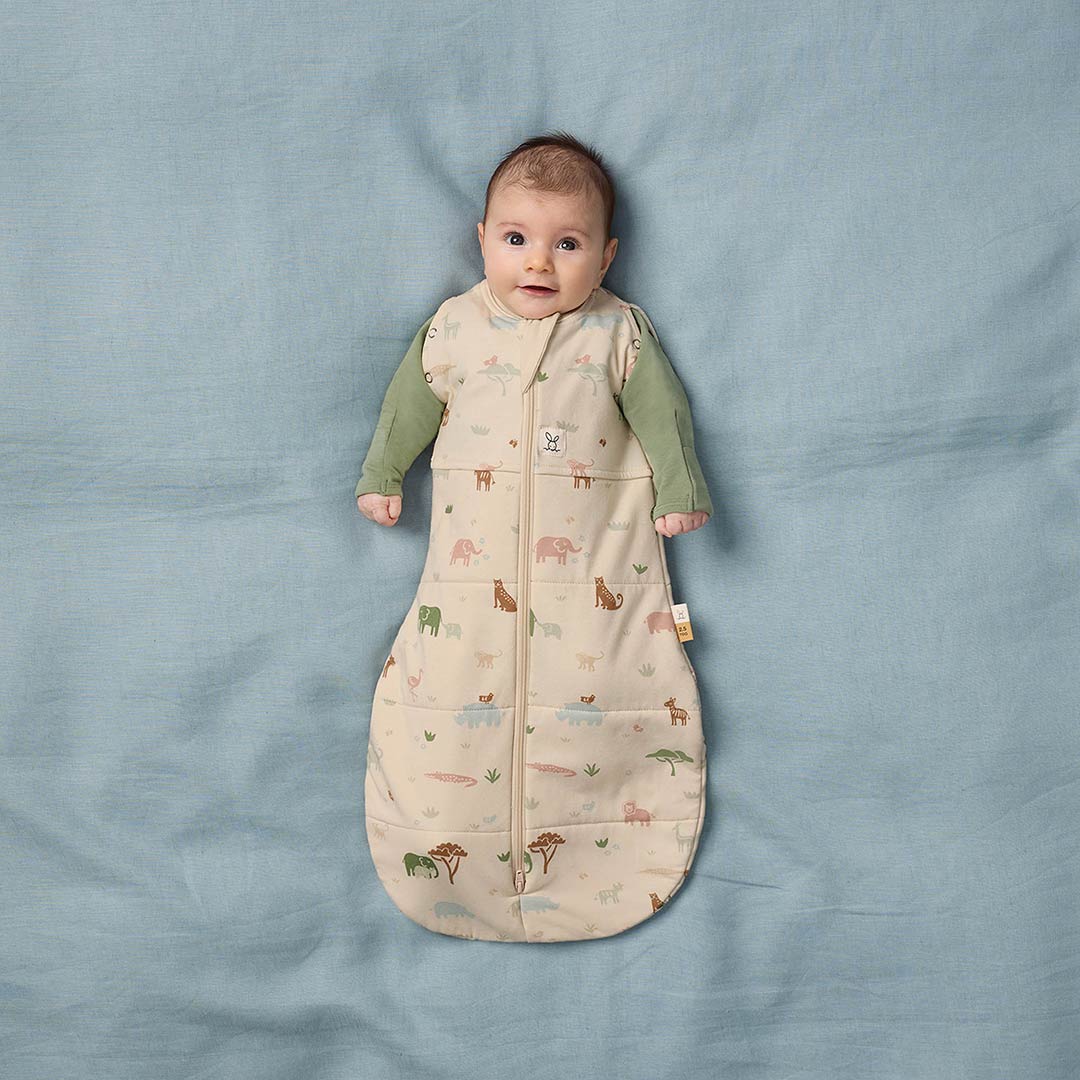 ergoPouch Organic Winter Cocoon Swaddle Sleeping Bag - 2.5 TOG - Savannah - Image 10