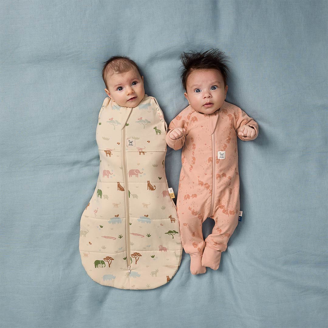 ergoPouch Organic Winter Cocoon Swaddle Sleeping Bag - 2.5 TOG - Savannah - Image 7