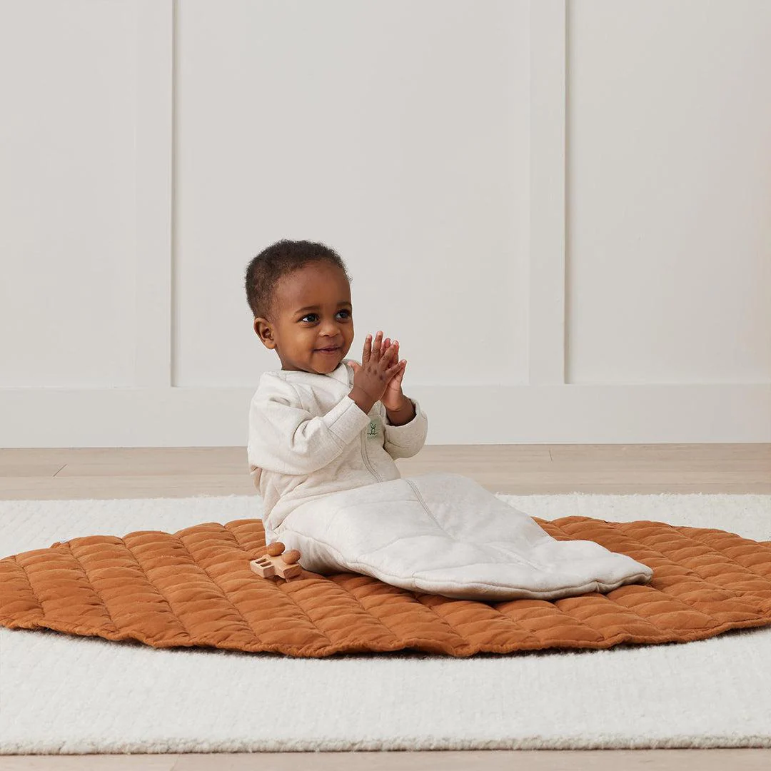 ergoPouch - Organic Winter Long Sleeve Sleeping Bag - 2.5 TOG - Oatmeal - Image 2