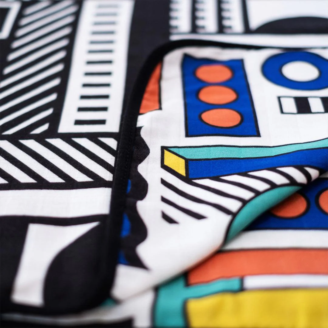 Etta Loves Muslin Blanket - Camille Walala - Image 4