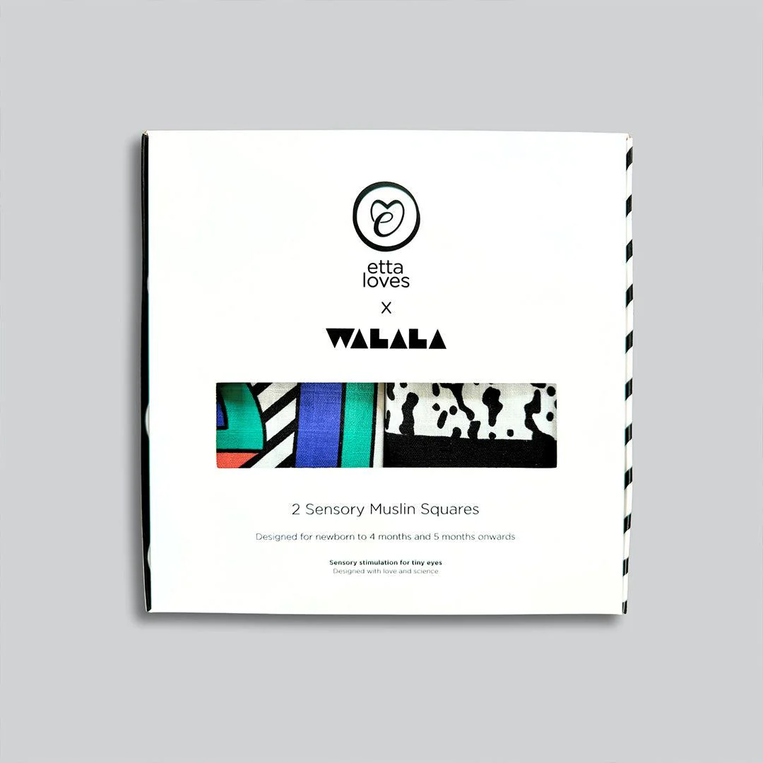 Etta Loves Muslin Squares - 2 Pack - Camille Walala - Image 7