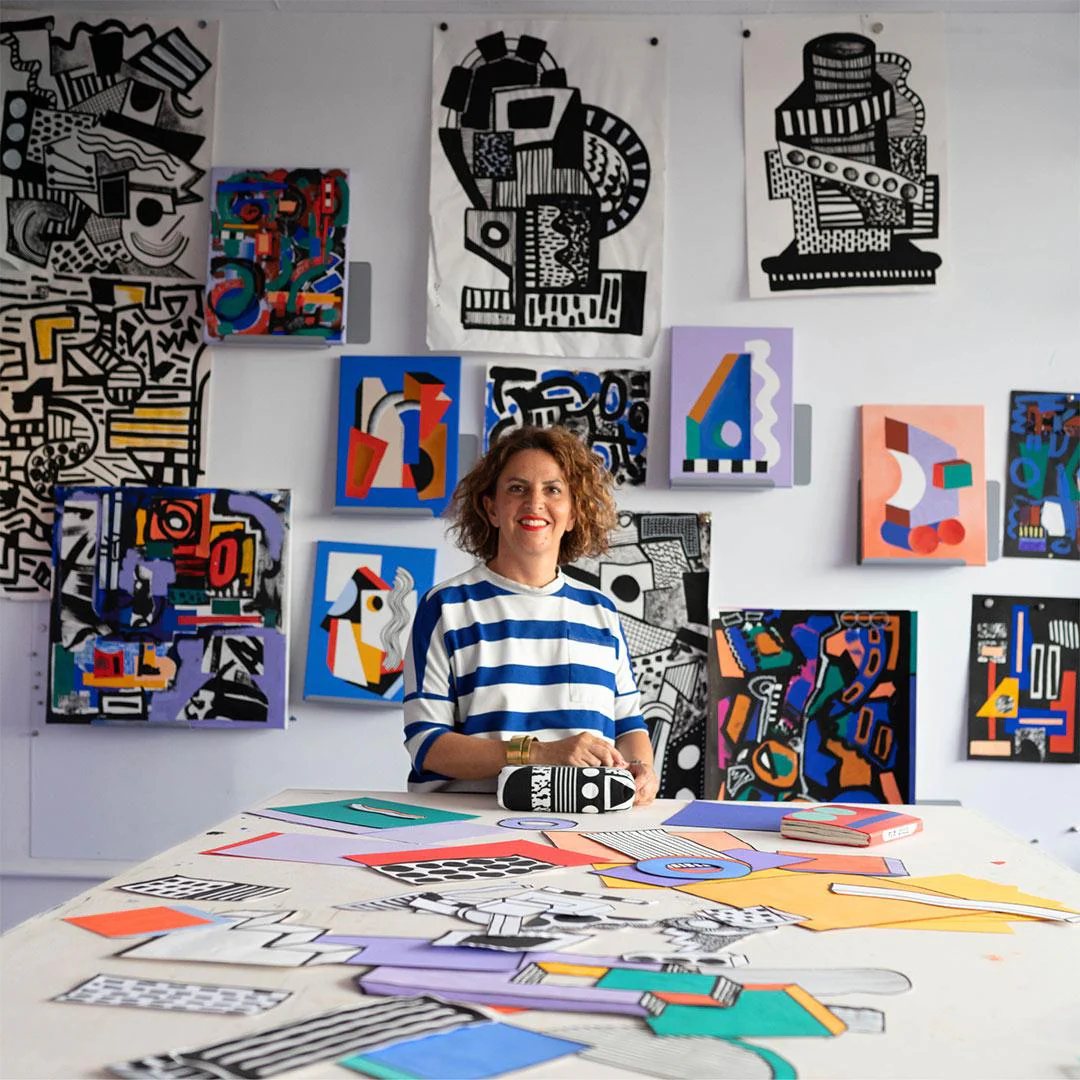 Etta Loves Reversible Playmat - Camille Walala - Image 3