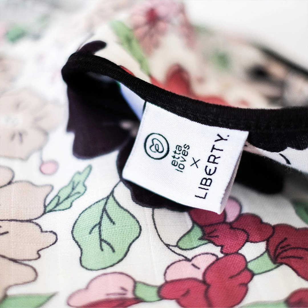 Etta Loves x LIBERTY Sensory Muslin Blanket - Multicoloured - Image 3
