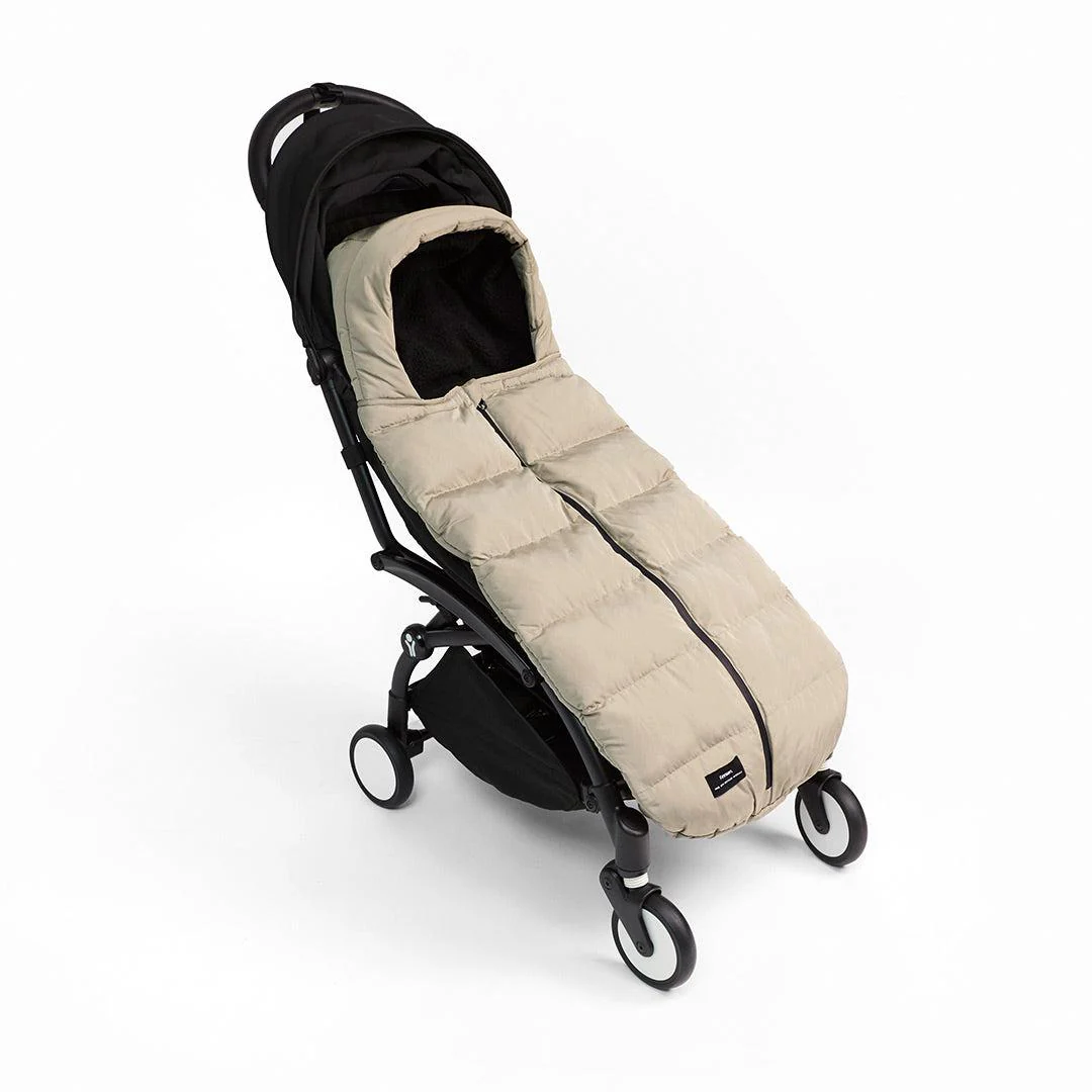 Finnson Alma Eco Universal Pram Footmuff  - Taupe - Image 8