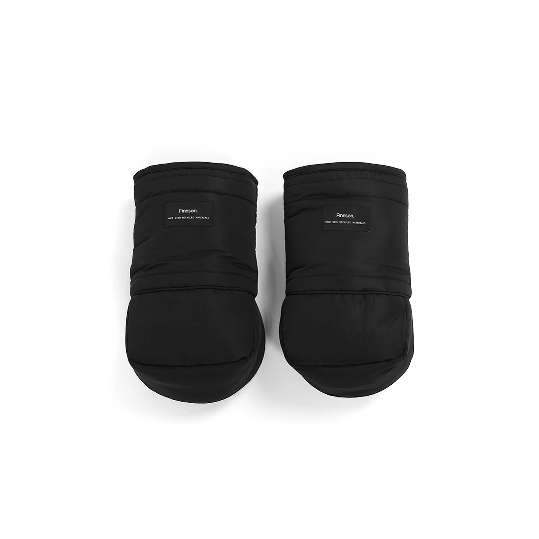 Finnson Astrid Eco Universal Stroller Mittens - Black